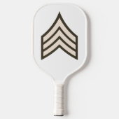 Sergeant-rang Pickleball Paddle (Achterkant)