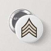 Sergeant-rang Ronde Button 5,7 Cm (Voorkant /achterkant)