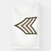 Sergeant-rang Spandoek (Verticaal)