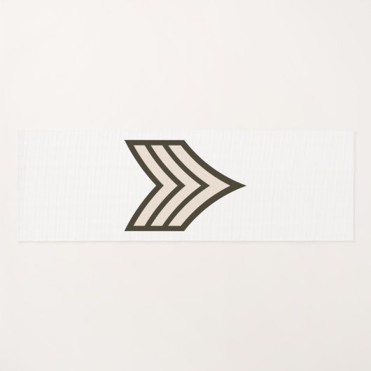 Sergeant-rang Yogamat (Voorkant (horizontaal))