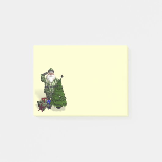 Sergeant Santa Claus Post-it® Notes (Voorkant)