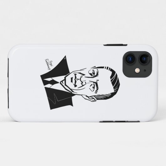 Sergei Rachmaninoff Case-Mate iPhone Case (Achterkant (horizontaal))