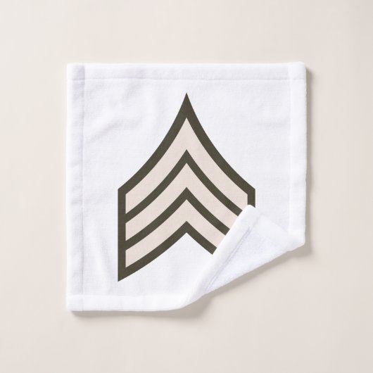 Sergent d'armée (Gant de toilette)