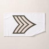 Sergent d'armée (Serviette à main)