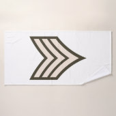 Sergent d'armée (Serviette de bain)