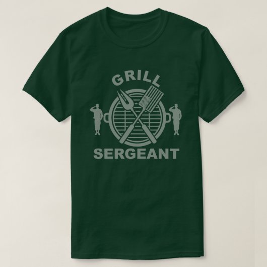 Sergent Grill T-Shirt (Design devant)