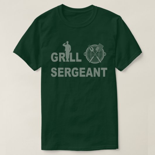 Sergent Grill T-Shirt (Design devant)