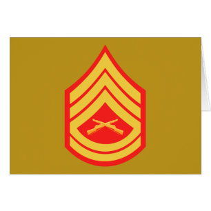 Sergent GySgt Gunnery E-7