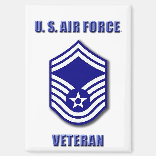 Sergent-major principal USAF Magnet (Recto)