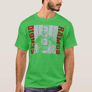 Sergio ramos PSG speler T-shirt