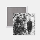 Sergt. Alvin C. York, 328th Infantry_War Afbeeldin Magneet (Voorkant / Achterkant)
