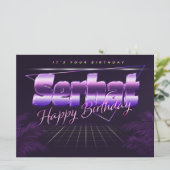 Serhat Prénom Date de naissance de la carte (Debout devant)