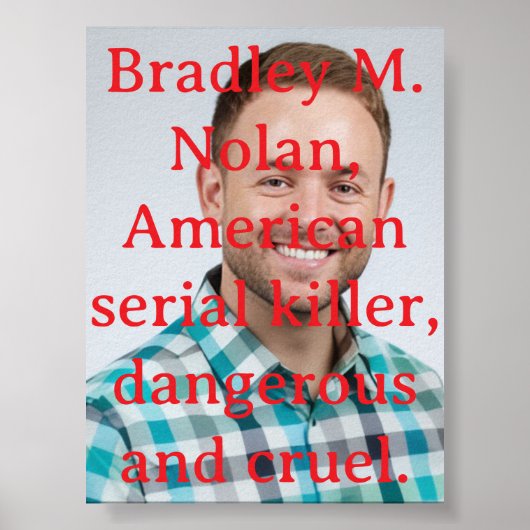 Serial killer poster (Voorkant)