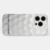Serie 1 gepersonaliseerde golfbalcadeaus met handt Case-Mate iPhone case (Achterkant (horizontaal))