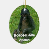 Serie Bonobo Ape Keramisch Ornament (Rechts)