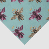 Série Conception de jolie abeille Papier de soie 1 (Détail)