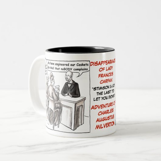 Série d'AFTER_WORDS - tasse de CHAS et de DAME (Devant gauche)