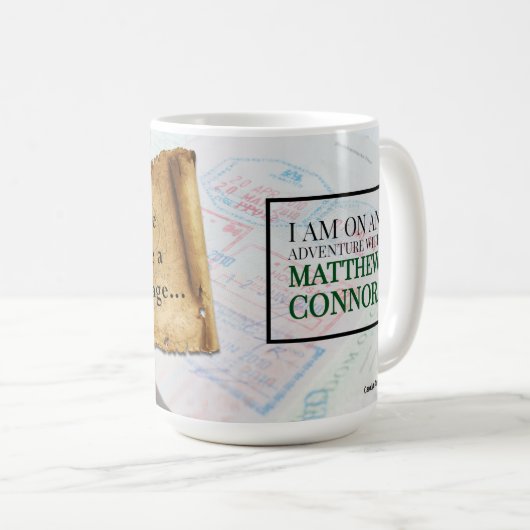 Série d'aventure de Matthew Connor tasse de 15 (Devant droit)
