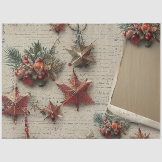 Série de conception de Noël Ole #10 Papier de soie (Recto)