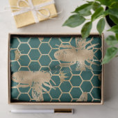 Série de conception de papier de soie Lovely Bee 6 (Cadeau)