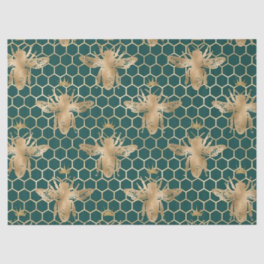 Série de conception de papier de soie Lovely Bee 6 (Recto)