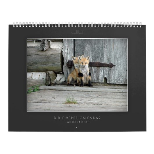 Série de faune de calendrier de vers de bible (Protection)