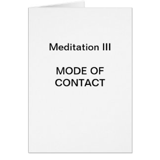Série de méditation DK : Méditation III - CARD