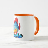 🐠 Série de mugs FriendFish – Mignon, Coloré (Devant droit)