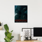 Série de posters de loups-garous I (Bureau à domicile)