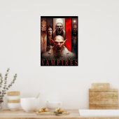 Série de posters de vampires I (Cuisine)