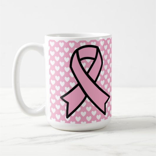 Série de sensibilisation au cancer 15 oz Mug class (Gauche)