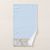 Série de serviettes de bain coquillages (Serviette à main)