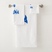 Série de serviettes de sauna (En situation)