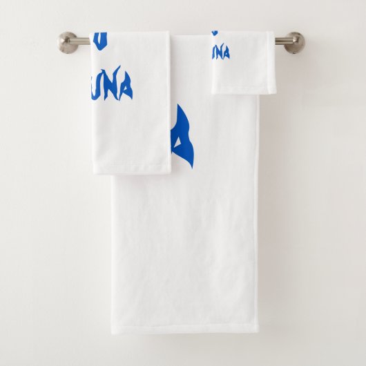 Série de serviettes de sauna (En situation)