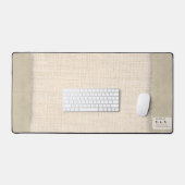 Série de spécimens texturés en lin de l'archiviste (Clavier et souris)