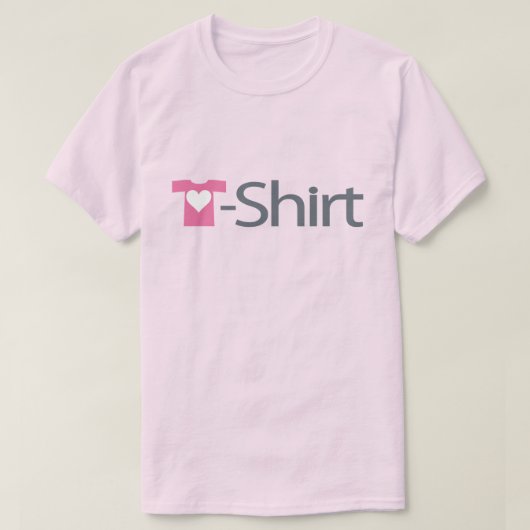Série de T-shirts : Love Tee 2 T-Shirt de base (Design devant)