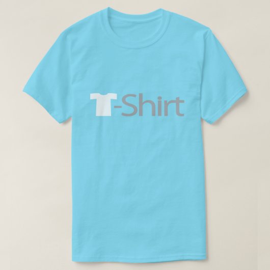 Série de T-shirts : White Tee Basic T-Shirt (Design devant)