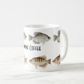 Série de tasse de café de crapet (Devant droit)