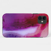 Série Gemstone - Agate en violet avec Coque Quartz (Dos (Horizontal))