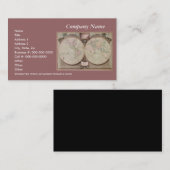 SÉRIE GLOBALE DE CARTE DE VISITE DE CADRE (Devant / Derrière)