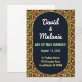 Série Invitations Africaines (Devant / Derrière)