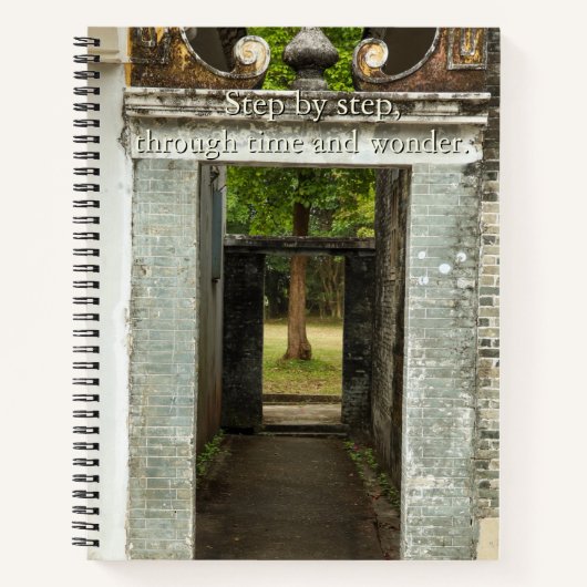 Série Li Garden : Cahier Sérénité (Devant)