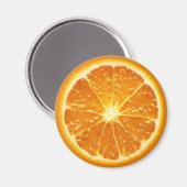 Série Magnet de fruits - Orange (Recto/Verso)
