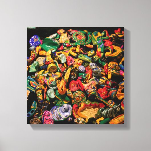 Serie Micromanethiques Miniatuur Micro Objecets C Canvas Afdruk (Voorkant)