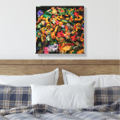 Serie Micromanethiques Miniatuur Micro Objecets C Canvas Afdruk (Insitu (Slaapkamer))