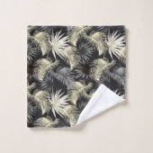 Série Poster de animal et verdure Tropical Design  (Gant de toilette)