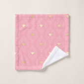 Série Princesse Abeille Design #3 (Gant de toilette)