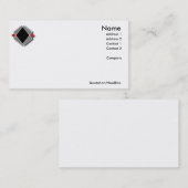 Série simple de logos - cartes de visite (Devant / Derrière)