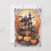 Série Spectrale : Une Invitation D'Halloween Comme (Devant)