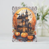 Série Spectrale : Une Invitation D'Halloween Comme (Debout devant)